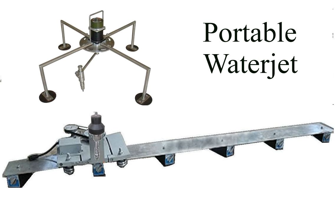 portable waterjet cutter